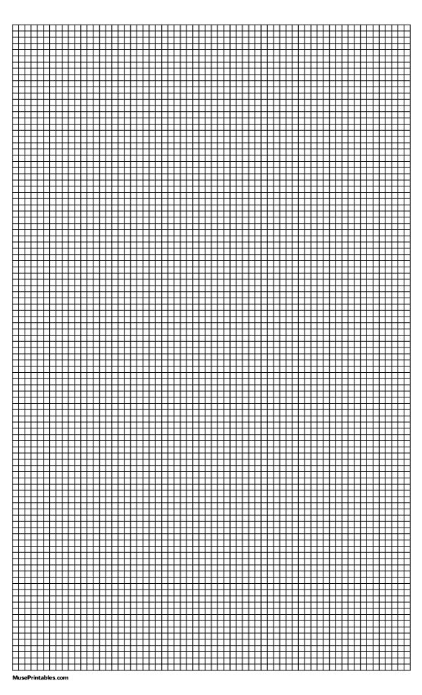 Printable 1 8 Inch Black Graph Paper For Legal Paper Free Download At 