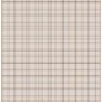 Printable 10 Squares Per Inch Brown Graph Paper For A4 Paper