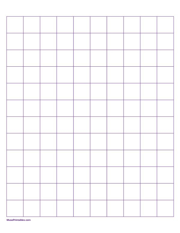 Printable Grid Paper Letter Size