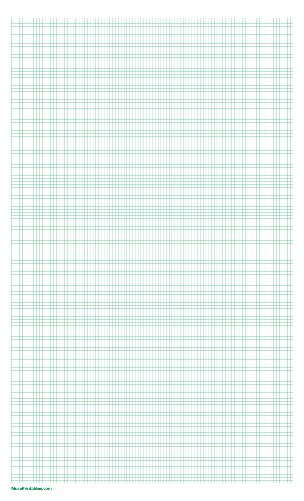 Printable 2 Mm Green Graph Paper For Legal Paper Free Download At 