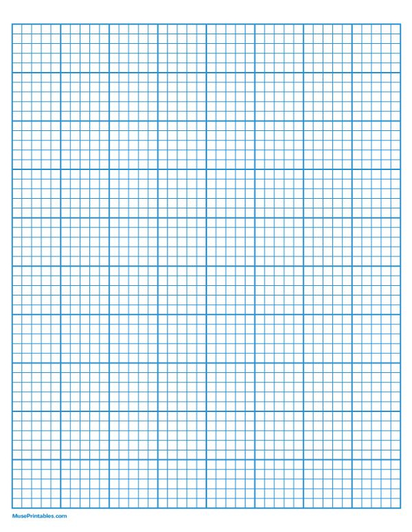 5 Square Grid Paper Printable