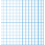 Printable 7 Squares Per Inch Blue Graph Paper For Letter Paper
