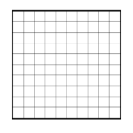 Printable Blank 100 Square Grid 100 Grid Math Grid Square Printables