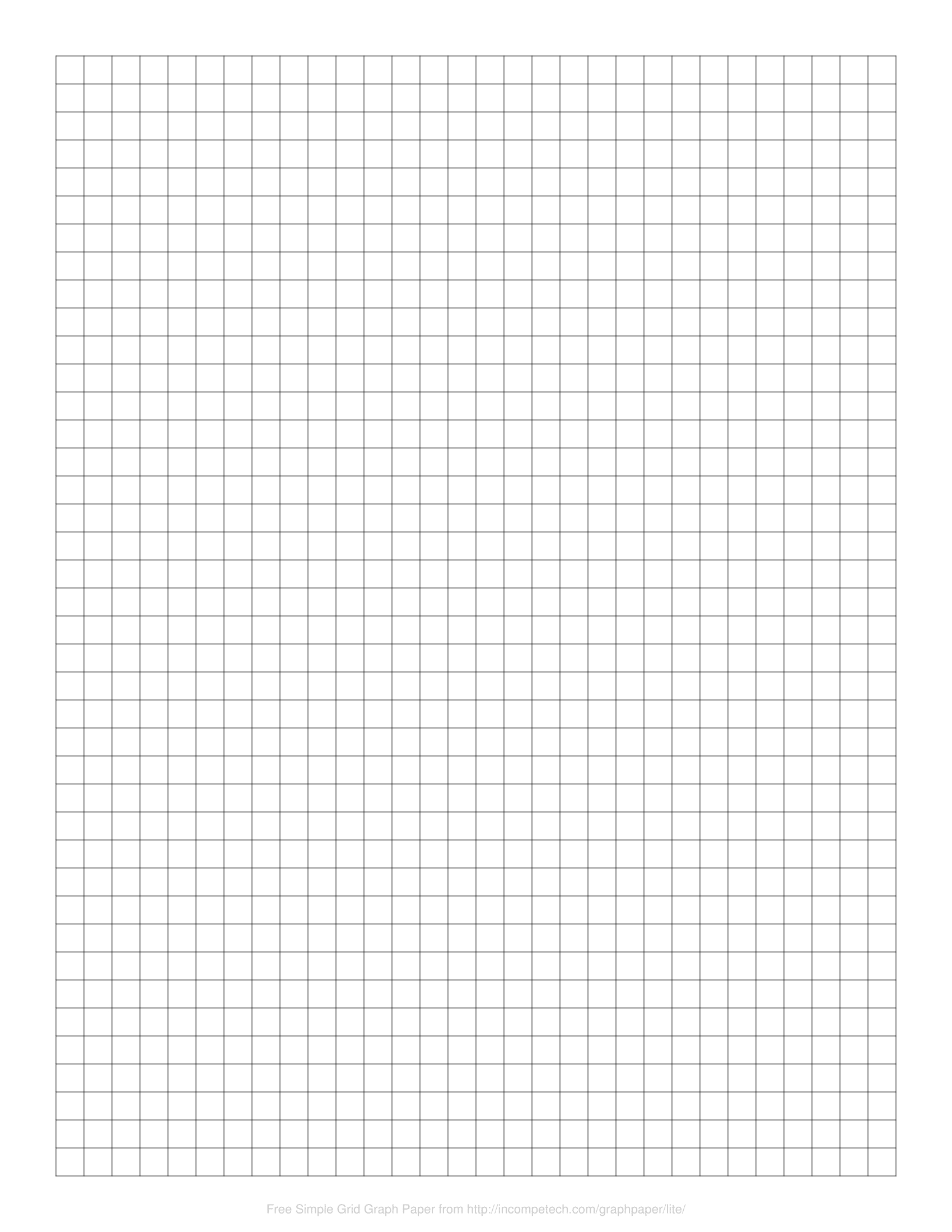Printable Cm Graph Paper 8 5 X 11 Printable Graph Paper