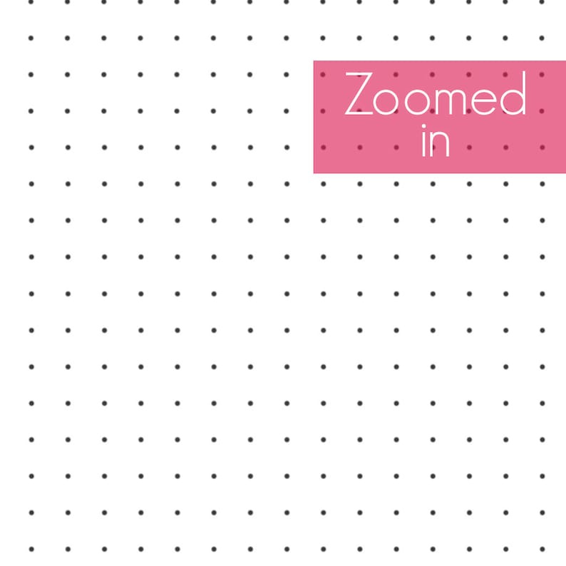 Printable Dot Grid Paper A5 Planner Insert Rhodia Style 5mm Etsy