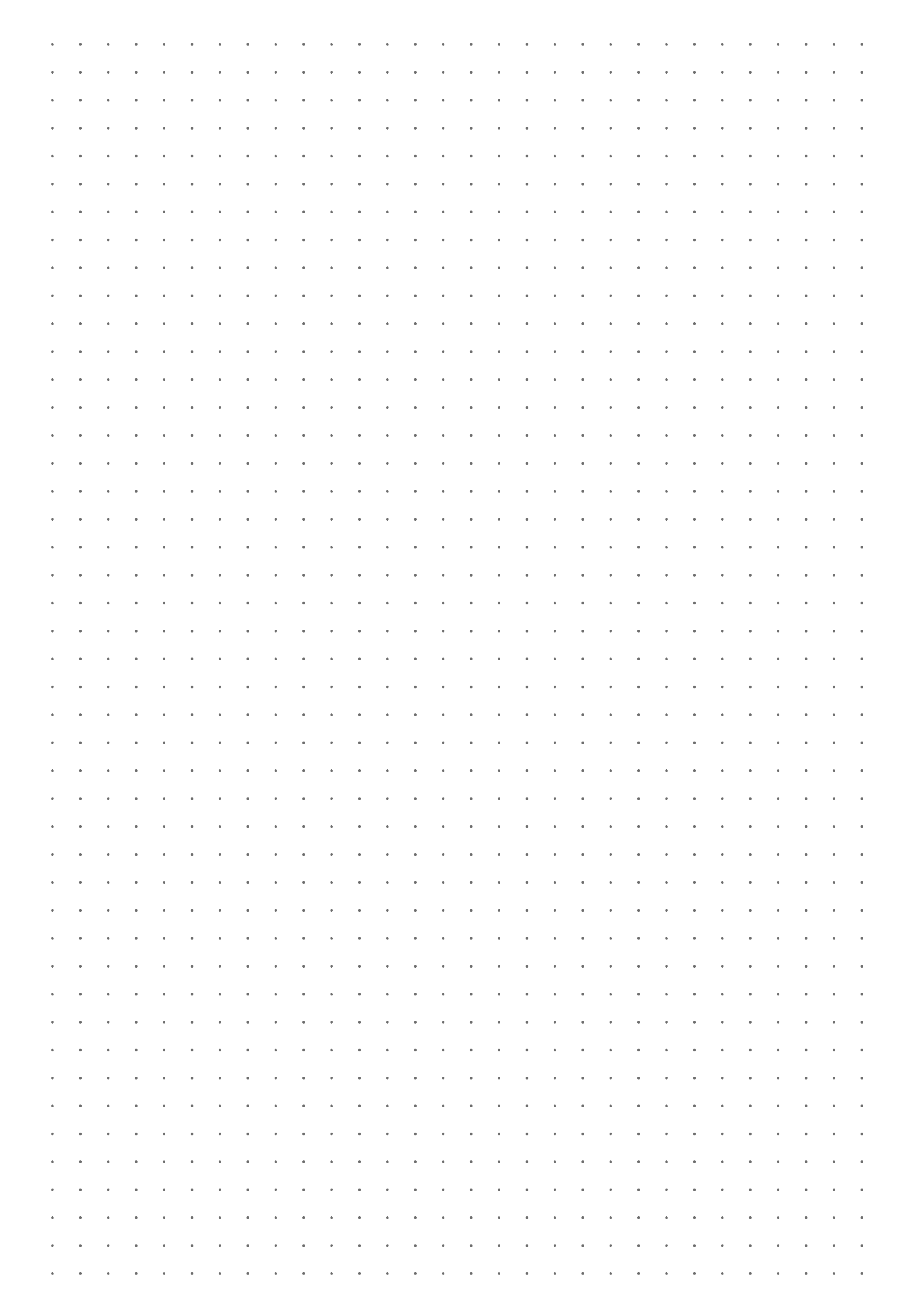 Printable Dot Grid Paper With 4 Dots Per Inch PDF Download Notebook 