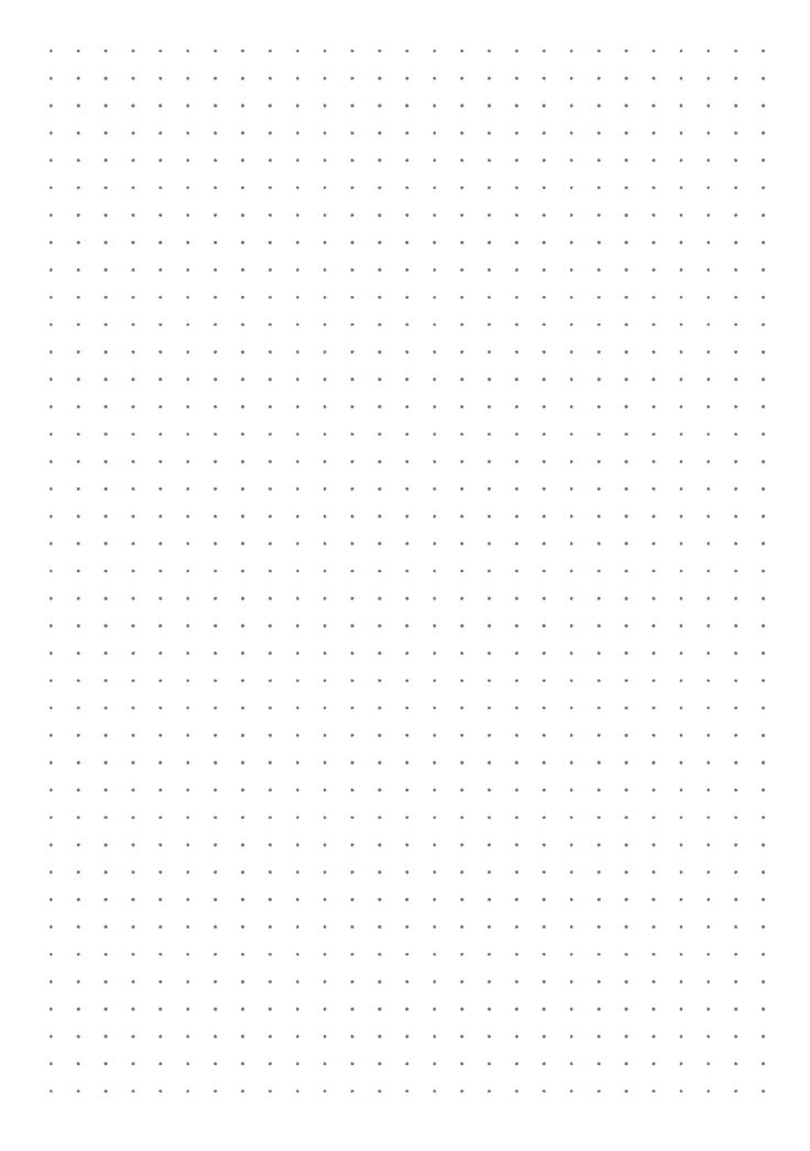 Printable Dot Grid Paper With 5 Mm Spacing PDF Download Bullet 