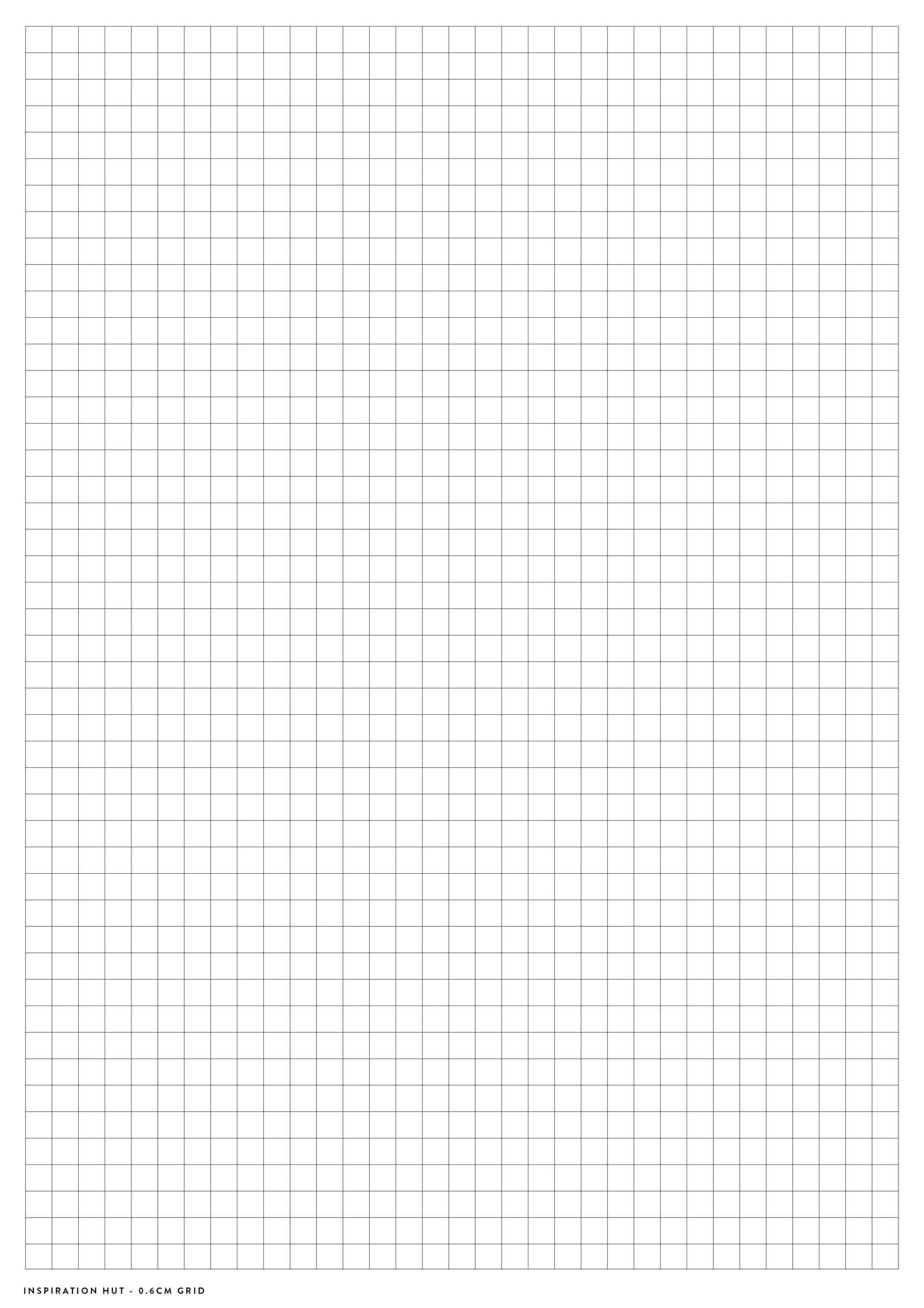 Printable Graph Grid Paper PDF Templates Inspiration Hut 