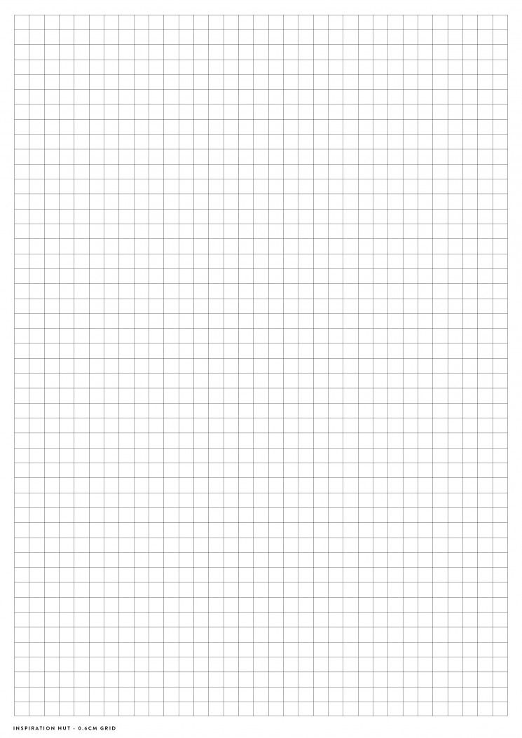 Printable Graph Grid Paper PDF Templates Inspiration Hut Buku 