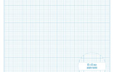 Printable Graph Paper 12x12 Inch Size Royalty Free Vector