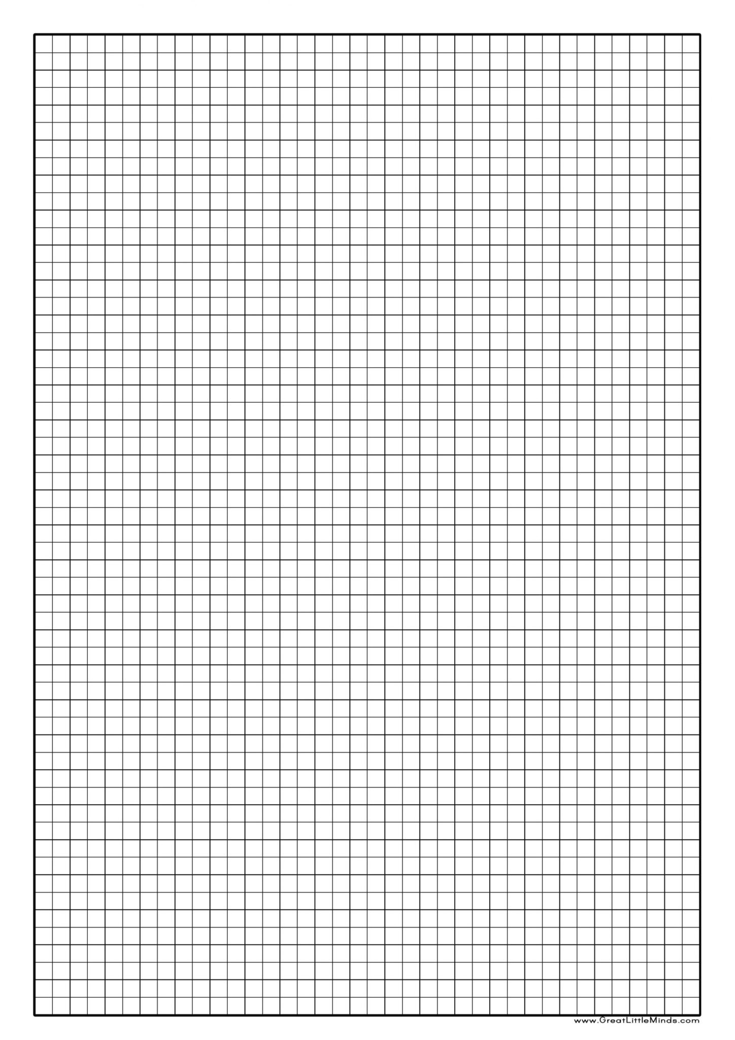 Graph Paper Template A4 | Grid Paper Printable