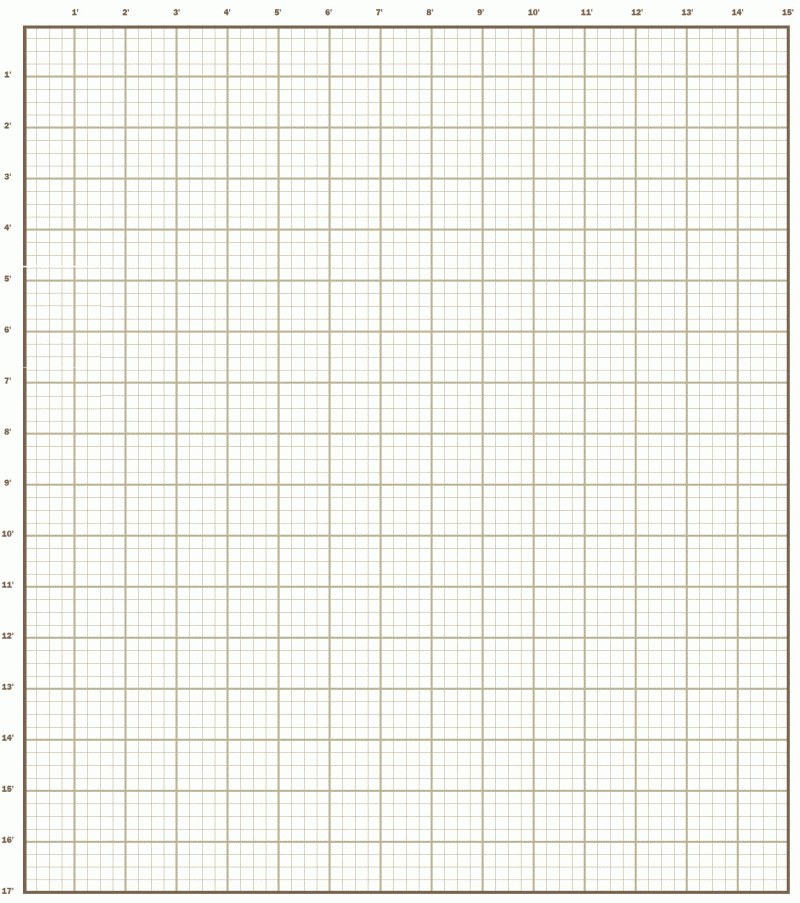 Printable Graph Paper For Room Design Printable Graph Paper