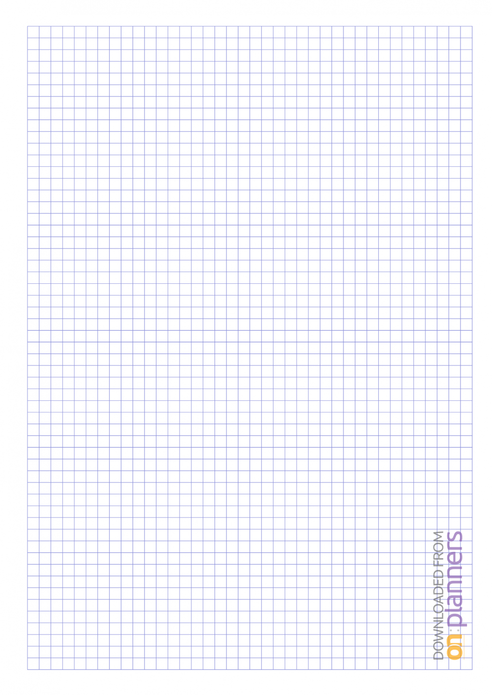 Printable Graph Paper Template With 5 Mm Square Choose Page Size And 