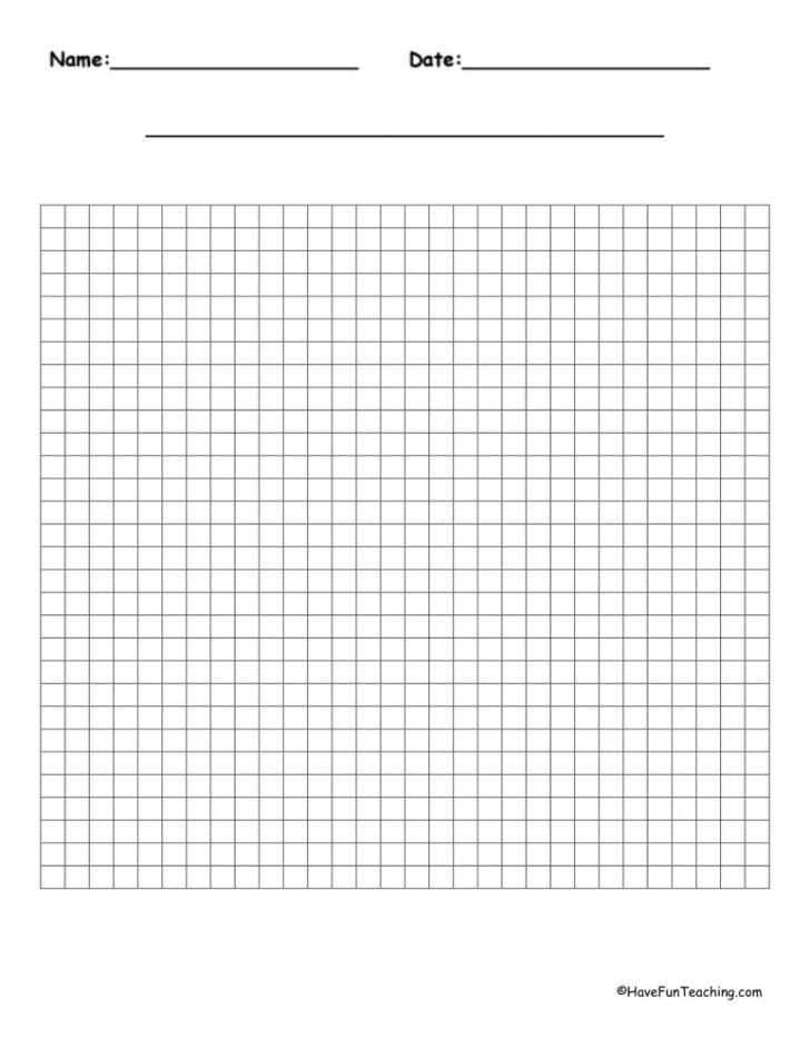 Printable Graphing Paper Numbered To 30 Printable Graph Paper | Grid ...