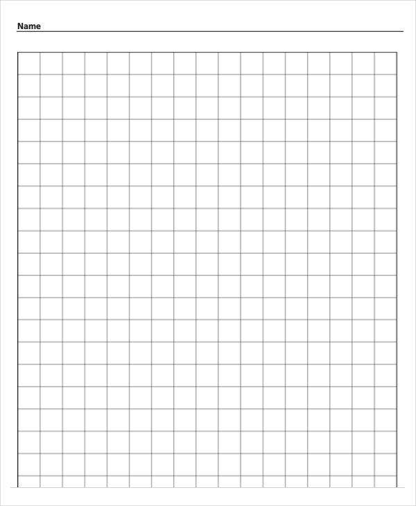Printable Grid Paper Template 12 Free PDF Documents Download Free 
