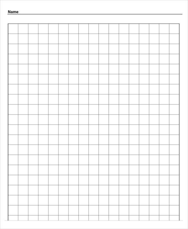 Maths Grid Paper Printable