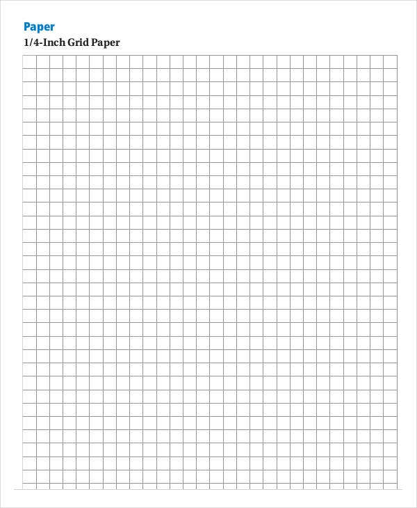 Printable Grid Paper Template 12 Free PDF Documents Download Free 