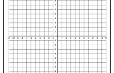 Printable X And Y Axis Graph Coordinate