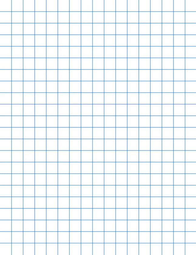 School Smart Graph Paper 8 1 2 X 11 Inches 1 4 Inch Rule White Pack 
