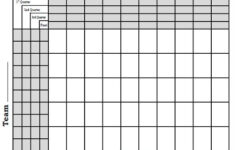 Super Bowl 50 Square Grid Square Grid Football Squares Template