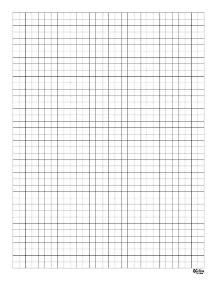 Graph Paper For Quilting