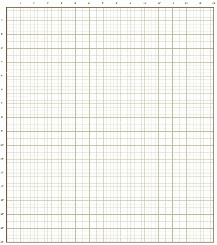 Printable Grid Paper For Floor Plans