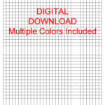 1/4 (0.25) Inch Printable Graph Paper   Includes Multiple Grid Pertaining To 0.25 Inch Graph Paper Printable