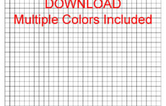 1/4 (0.25) Inch Printable Graph Paper - Includes Multiple Grid pertaining to 0.25 Inch Graph Paper Printable