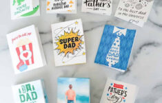 10 Free Printable Father'S Day Cards - Prudent Penny Pincher throughout Father'S Day Printable Paper