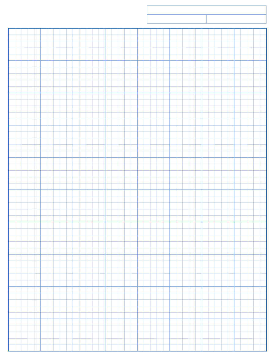 10 Free Printable Graph Paper Templates (Docs) pertaining to Graph Paper Template Free Printable