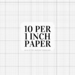 10 Quadrate Pro Zoll Millimeterpapier | Druckbar | 10X10 With Regard To 10X10 Grid Paper Printable