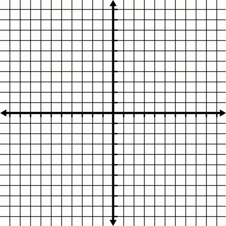 Graph Paper Printable with Blank Labels