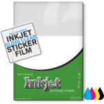 10 X Self Adhesive A4 Inkjet Printable Gloss Clear Plastic Film With Regard To Clear Printable Paper