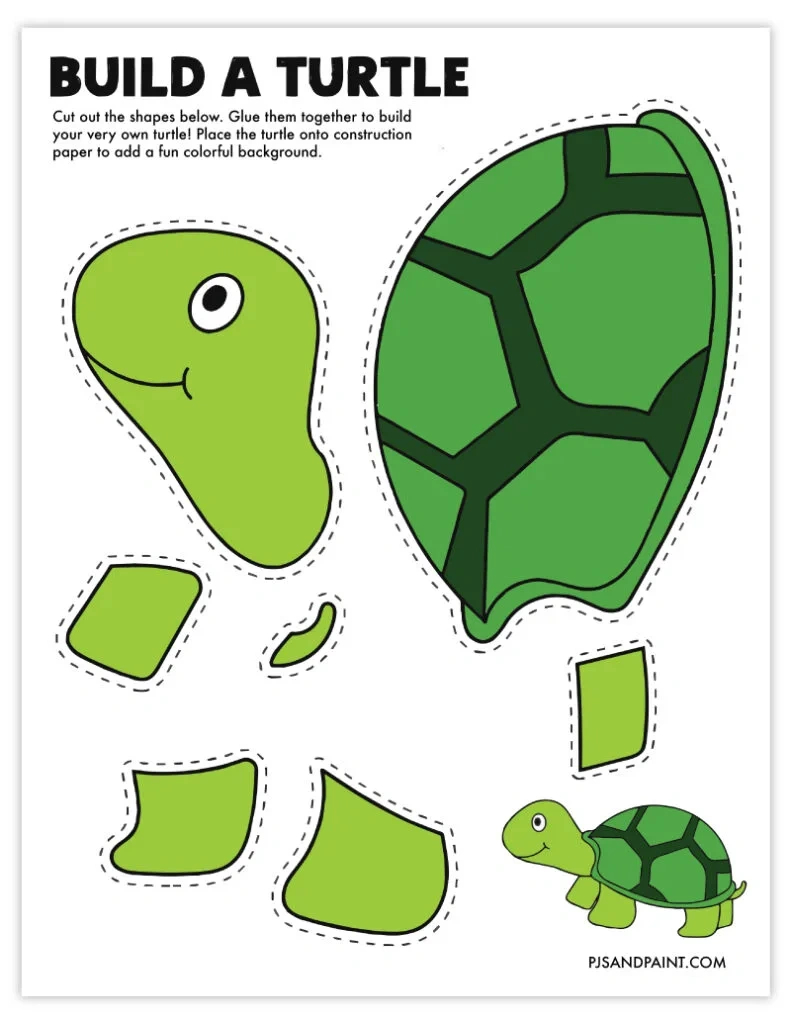 102 Free Printable &amp;quot;Build Your Own&amp;quot; Crafts - Pjs And Paint inside Printable Paper Activity