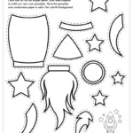 102 Free Printable "Build Your Own" Crafts   Pjs And Paint Pertaining To Free Printable Paper Crafts For Kids