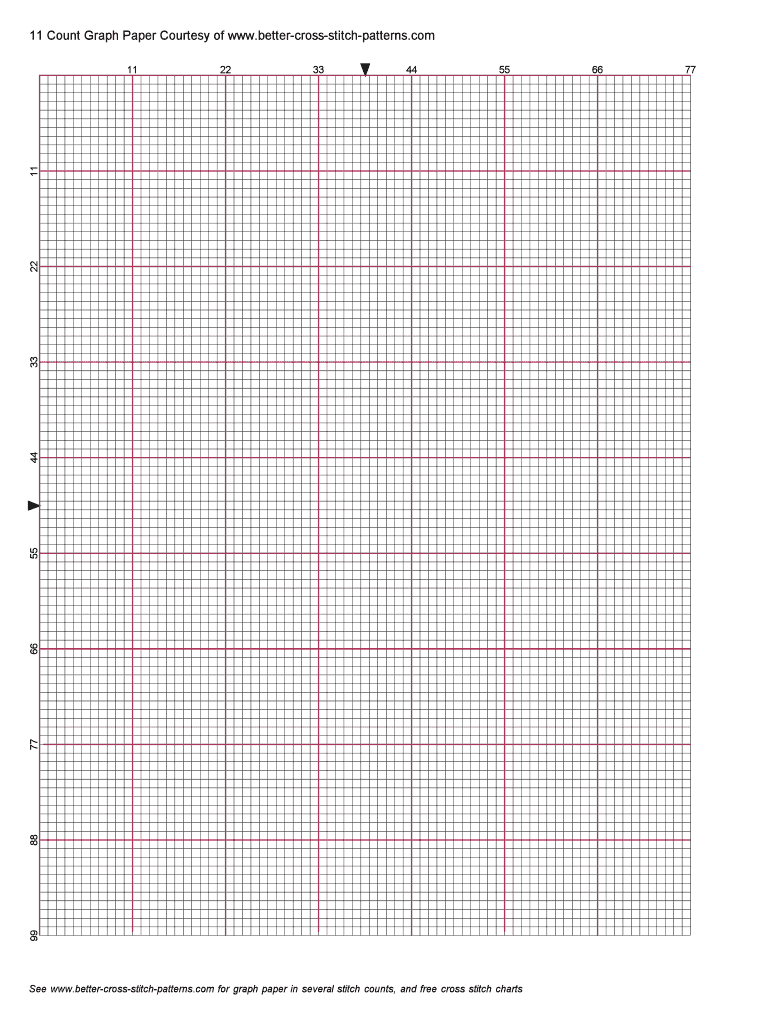 11 Count Graph Paper Courtesy Form - Fill Online, Printable regarding Free Printable Cross Stitch Graph Paper