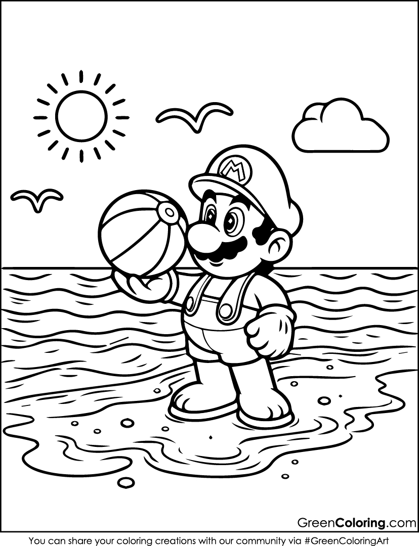 12 Must-Have Super Mario Coloring Pages, Free Printable Pdfs throughout Printable Paper Mario Coloring Pages