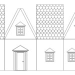 12 Paper Houses Ideas | Paper Houses, Coloring Pages, Paper House Pertaining To 3D Printable Paper House Templates