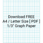 14 Free Printable Graph Paper Templates [ Pdf ] Inside Free Graph Paper Printable