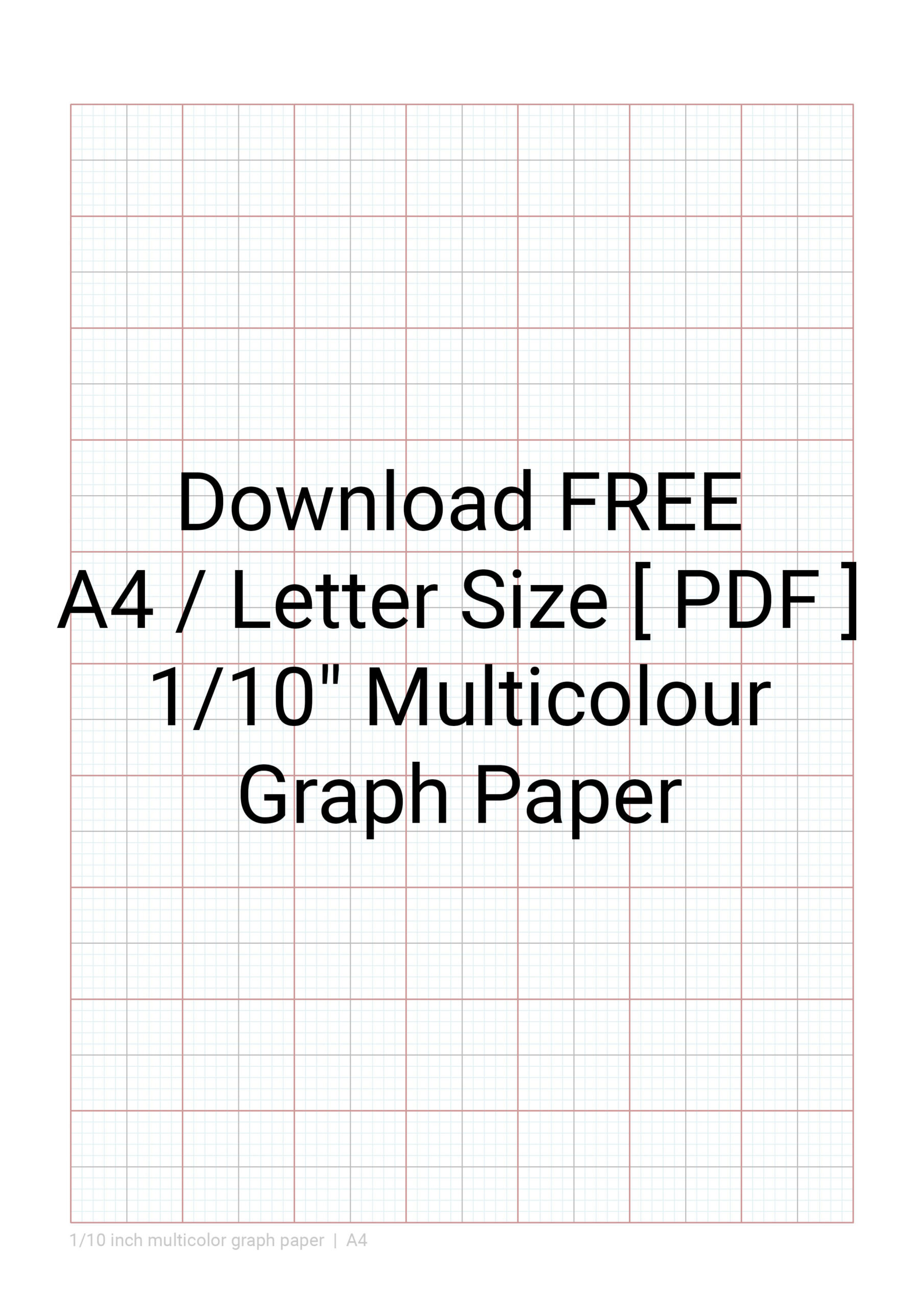 14 Free Printable Graph Paper Templates [ Pdf ] pertaining to Images Graph Paper Printable