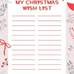 15 Free Printable Christmas Lists (Pdf Download!) Regarding Christmas List Printable Paper