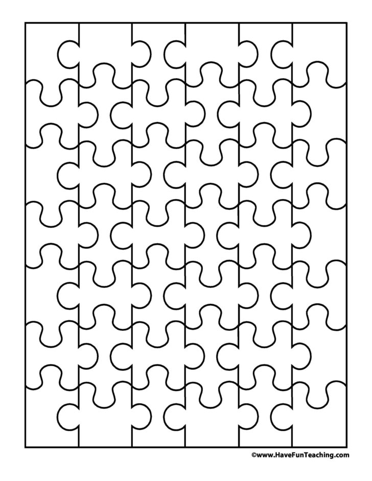 Printable Paper Puzzle