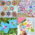 20 Free Paper Piecing Patterns (Epp And Fpp Patterns)   Sew Mama Sew Pertaining To Free Printable Paper Piecing Templates