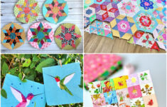 20 Free Paper Piecing Patterns (Epp And Fpp Patterns) - Sew Mama Sew pertaining to Free Printable Paper Piecing Templates