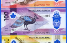 2025 2024 Philippines New Polymer Set - 50, 100, 500 Piso Unc regarding Printable Paper Money Philippines