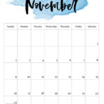 2025 Printable Calendar   Watercolor   Paper Trail Design Inside 2025 Calendar Printable Paper Trail Design