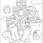 22 Free Mario Coloring Pages (Pdf Printables) With Regard To Printable Paper Mario Coloring Page