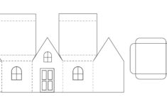 22 Paper House Template Ideas | Paper House Template, House regarding Printable Paper House