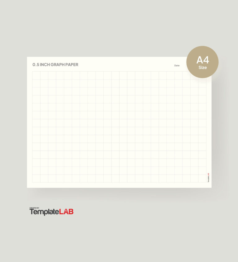 Free Printable Graph Paper A4 | Grid Paper Printable