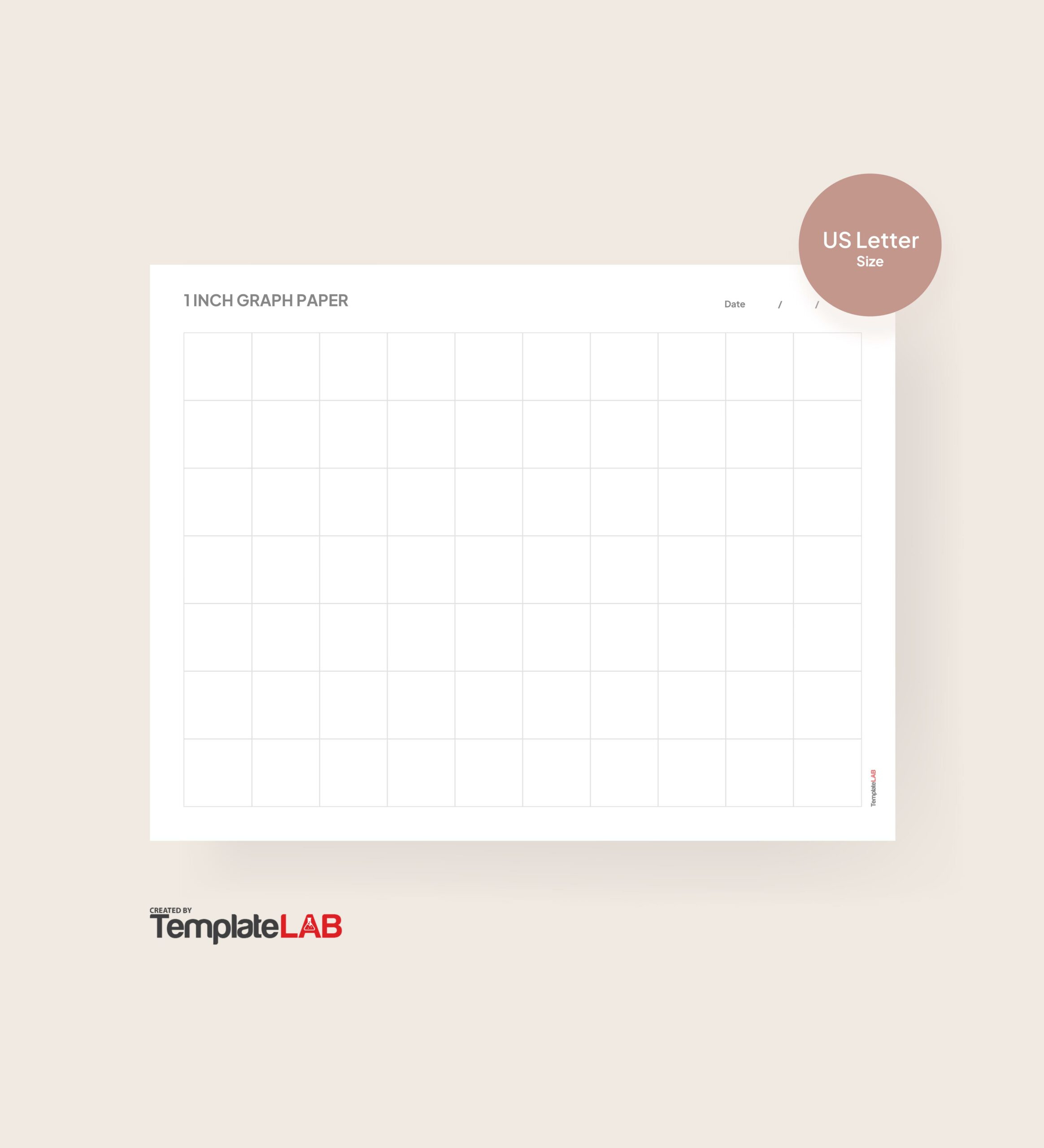 24 Free Printable Graph Paper Templates (Word, Pdf) with 1 Inch Free Printable Grid Paper Printable